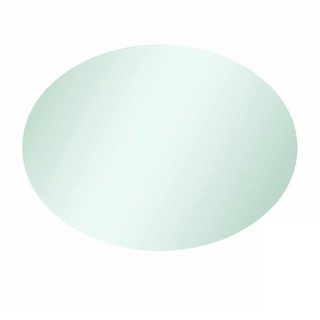 Thermogroup Cody Polished Edge Oval Mirror - 900x750mm with Hangers and Demister - CO9075HND