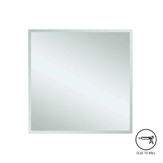 Thermogroup Montana Square 25mm Bevel Edge Mirror - Glue-to-Wall - MS7575GT