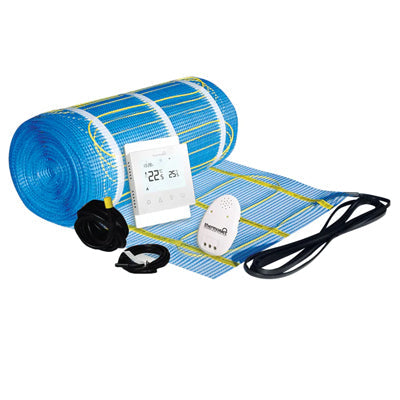 Thermogroup Thermonet Undertile Heating Kit with Thermostat - 150W/m² - Area 1m² - 111502T