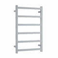 Thermogroup 240V Straight 500 Square Budget Heated Towel Rail - BS28M Polished Stainless Steel