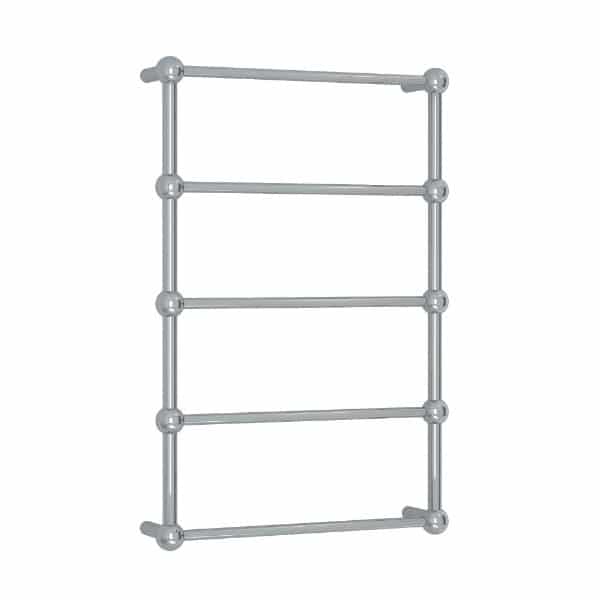 Thermorail 240V Curved 560 Round Ladder Heated Towel Rail - SB34M Polished Stainless Steel