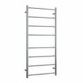 Thermorail 240V Straight 530 Round Ladder Heated Towel Rail - SRB27M Brushed Stainless Steel