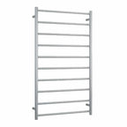 Thermorail 240V Straight 700 Round Ladder Heated Towel Rail - SRB69M Brushed Stainless Steel