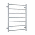Thermorail 12V Straight 600 Square Ladder Heated Towel Rail - SS4412 Polished Stainless Steel