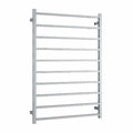 Thermorail 240V Straight 800 Square Ladder Heated Towel Rail - SS88M Polished Stainless Steel