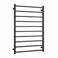 Thermorail 240V Square 800 Ladder Heated Towel Rail - SS88MB Matte Black