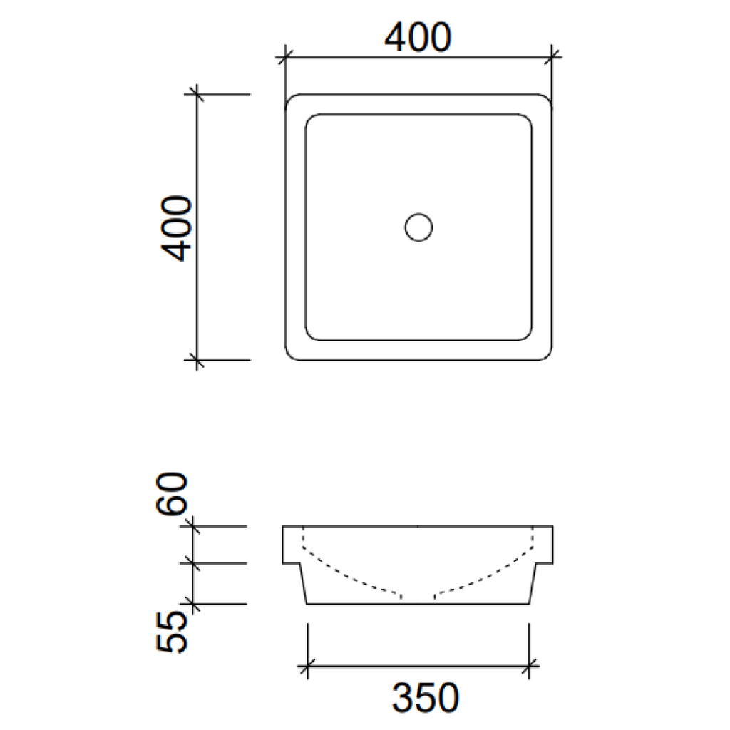 Timberline Saba 900mm Wall hung Vanity - Steel Satin Grey - SABV900CSSAW