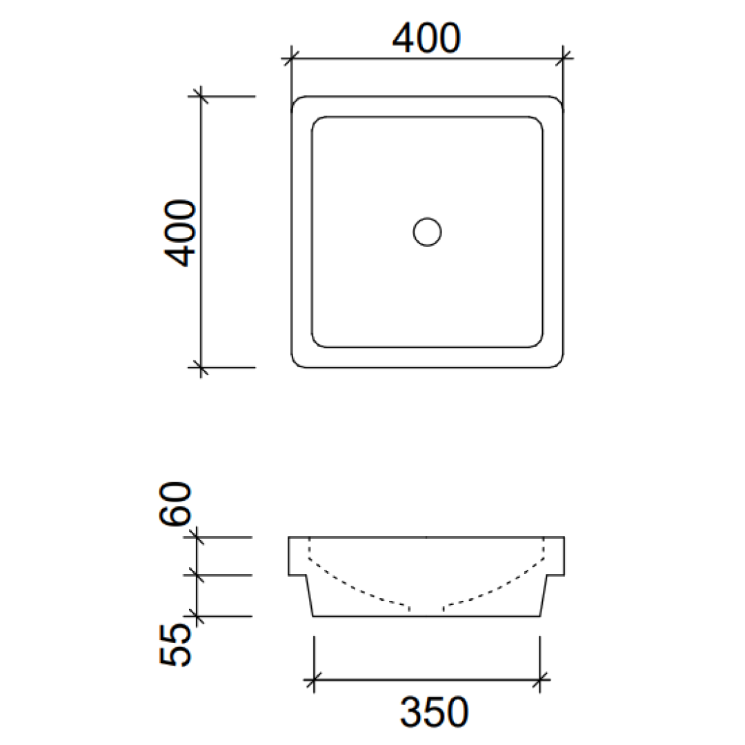Timberline Saba 900mm Wall hung Vanity - Steel Satin Grey - SABV900CSSAW