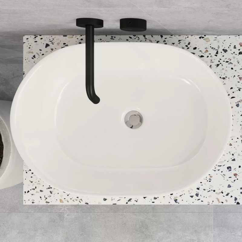 Timberline Bonnie Above Counter Basin - Gloss White