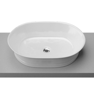 Timberline Bonnie Above Counter Basin - Gloss White - BONBS560WGS