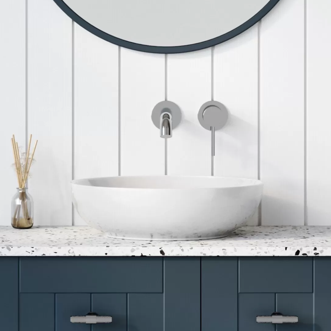 Timberline Chase Above Counter Basin - Gloss White - CHABS400WGS