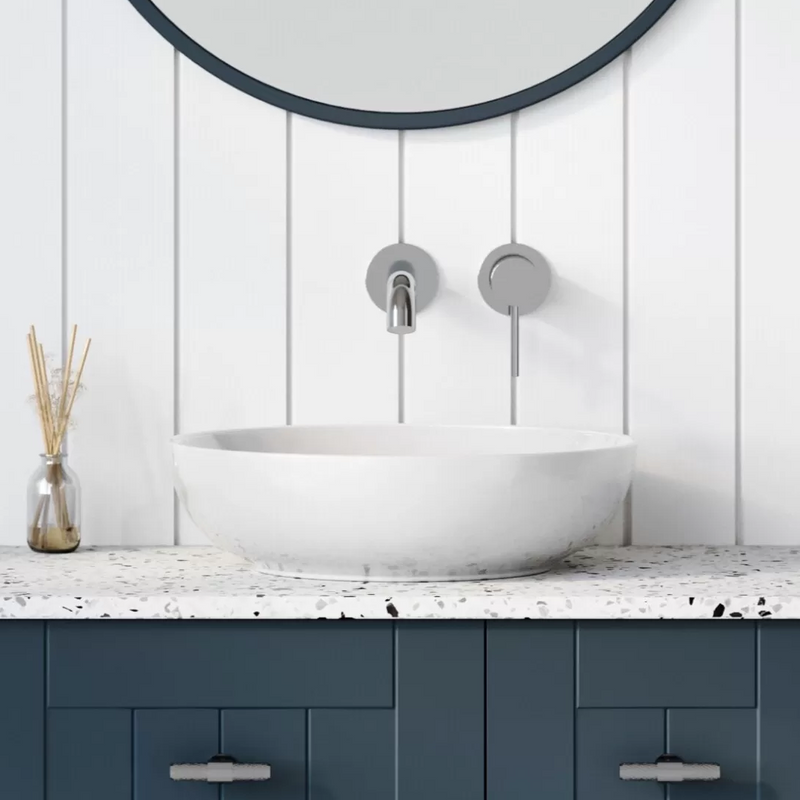 Timberline Chase Above Counter Basin - Gloss White