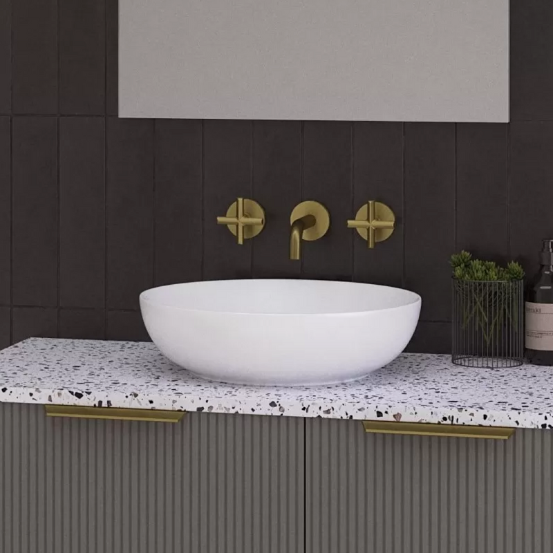 Timberline Chase Above Counter Basin - Gloss White