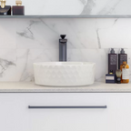 Timberline Diamond Above Counter Basin - Gloss White - DIABS360WGS