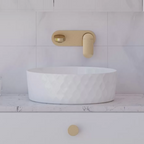 Timberline Diamond Above Counter Basin - Gloss White - DIABS360WGS