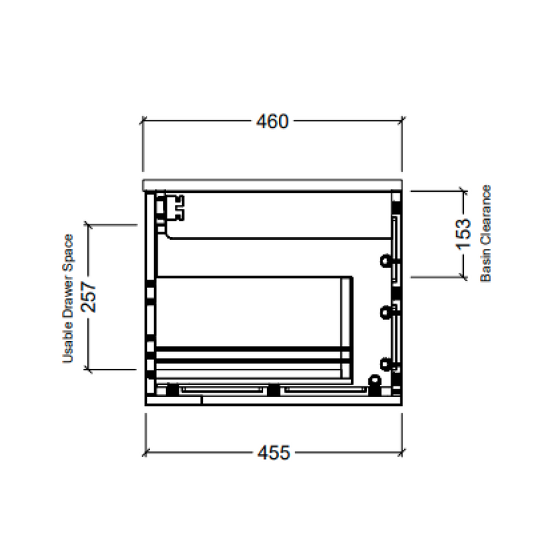 Timberline Elwood 1500mm Wall Hung Twin Basin Vanity - White Satin