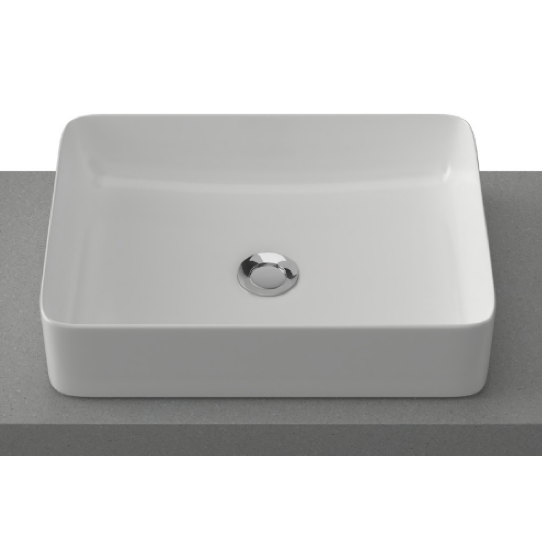 Timberline Enchant Above Counter Basin - Gloss White - ENCBS500WGS