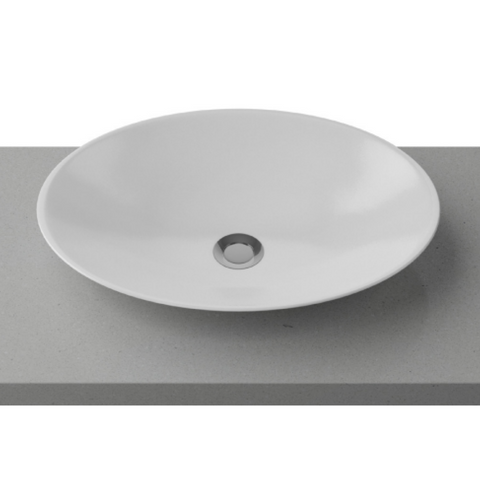 Timberline Feather Above Counter Basin - Gloss White