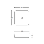 Timberline x Shaynna Blaze Embrace 900mm Wall Hung Vanity - Lapis Salt SilkSurface - EMB-V-900-C-SSA-W