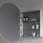 Timberline Havana Shaving Cabinet 750mm - Luxe Graphite Interior - HAVSC750SP