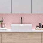Timberline Iconic 500mm Above Counter Basin - Gloss White - ICNBS500WGS