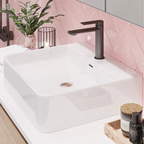 Timberline Iconic 420mm Above Counter Basin - Gloss White - ICNBS420WGS