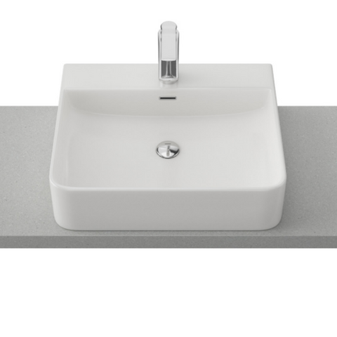 Timberline Iconic 500mm Above Counter Basin - Gloss White