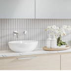 Timberline Jessie Above Counter Basin - Gloss White - JESBS320WGS