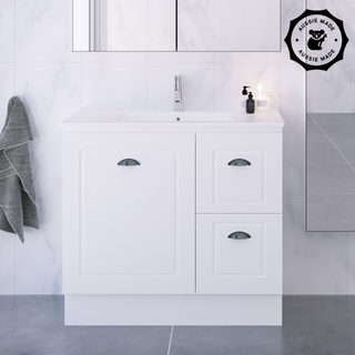 Timberline Nevada Classic 900mm Freestanding Vanity - Alpha Ceramic Top - NVCV900CAPHF