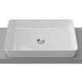 Timberline Quill Above Counter Basin - Gloss White - QUIBS600WGS