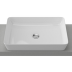Timberline Quill Above Counter Basin - Gloss White - QUIBS600WGS