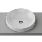 Timberline Radius Inset Basin - Gloss White - RADBS400WGS