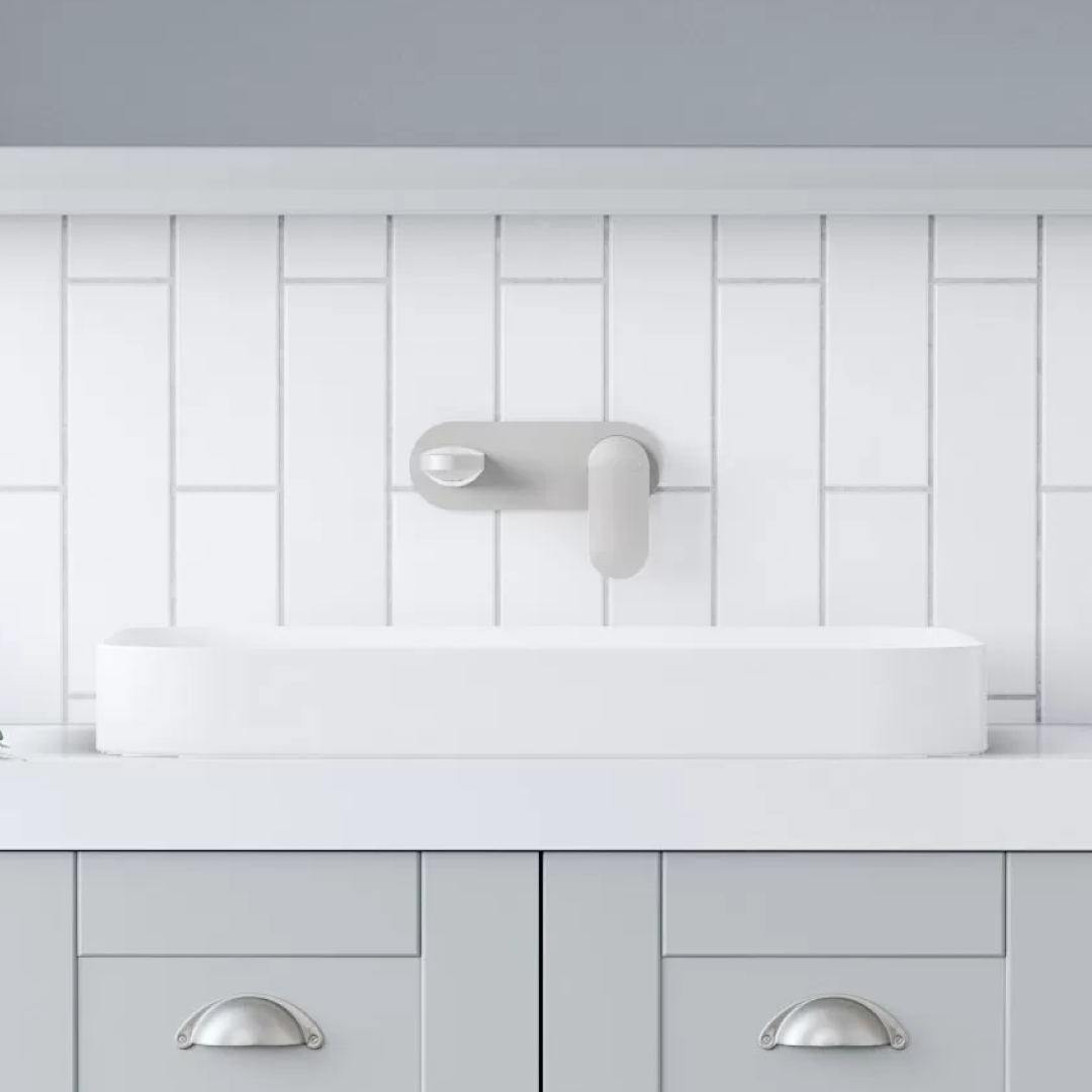 Timberline Rome Inset Basin - Gloss White - ROMBS600WGS