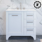 Timberline Windsor 900mm Freestanding Vanity - Alpha Top - WINV900CAPHF