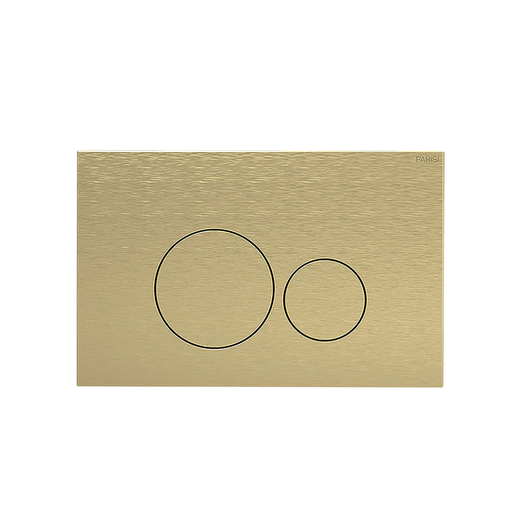 Parisi Tondo Flush Plate - Brushed Brass - PA220.46