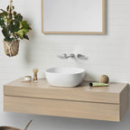 Caroma Tribute 400 Curved Square Above Counter Basin - White - 874800W