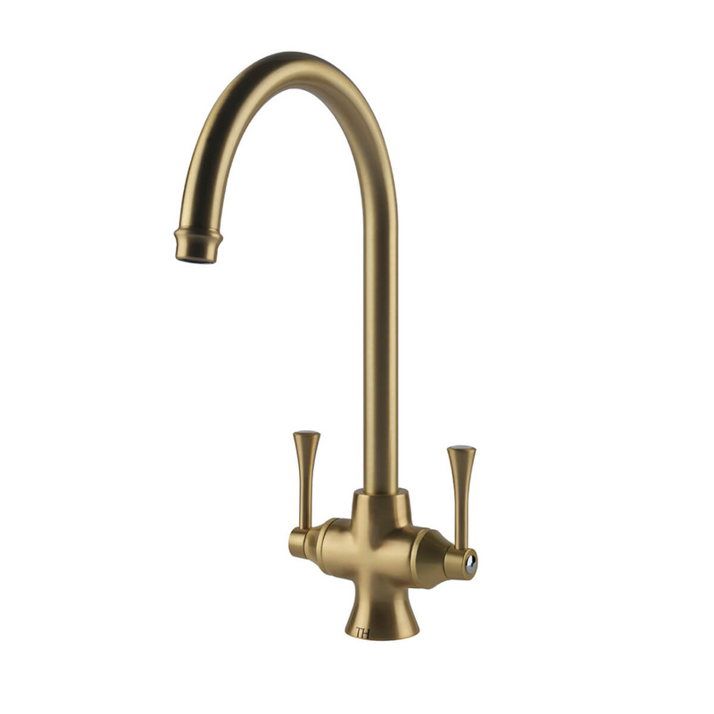 Turner Hastings Gosford Double Tap - Brushed Brass