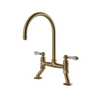 Turner Hastings Ludlow Bridge Tap - Brushed Brass - LU106BM-BB
