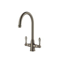 Turner Hastings Ludlow Double Tap - Brushed Nickel - LU102DM-BN
