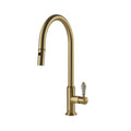 Turner Hastings Ludlow Pull Out Sink Mixer - Brushed Brass - LU109PM-BB