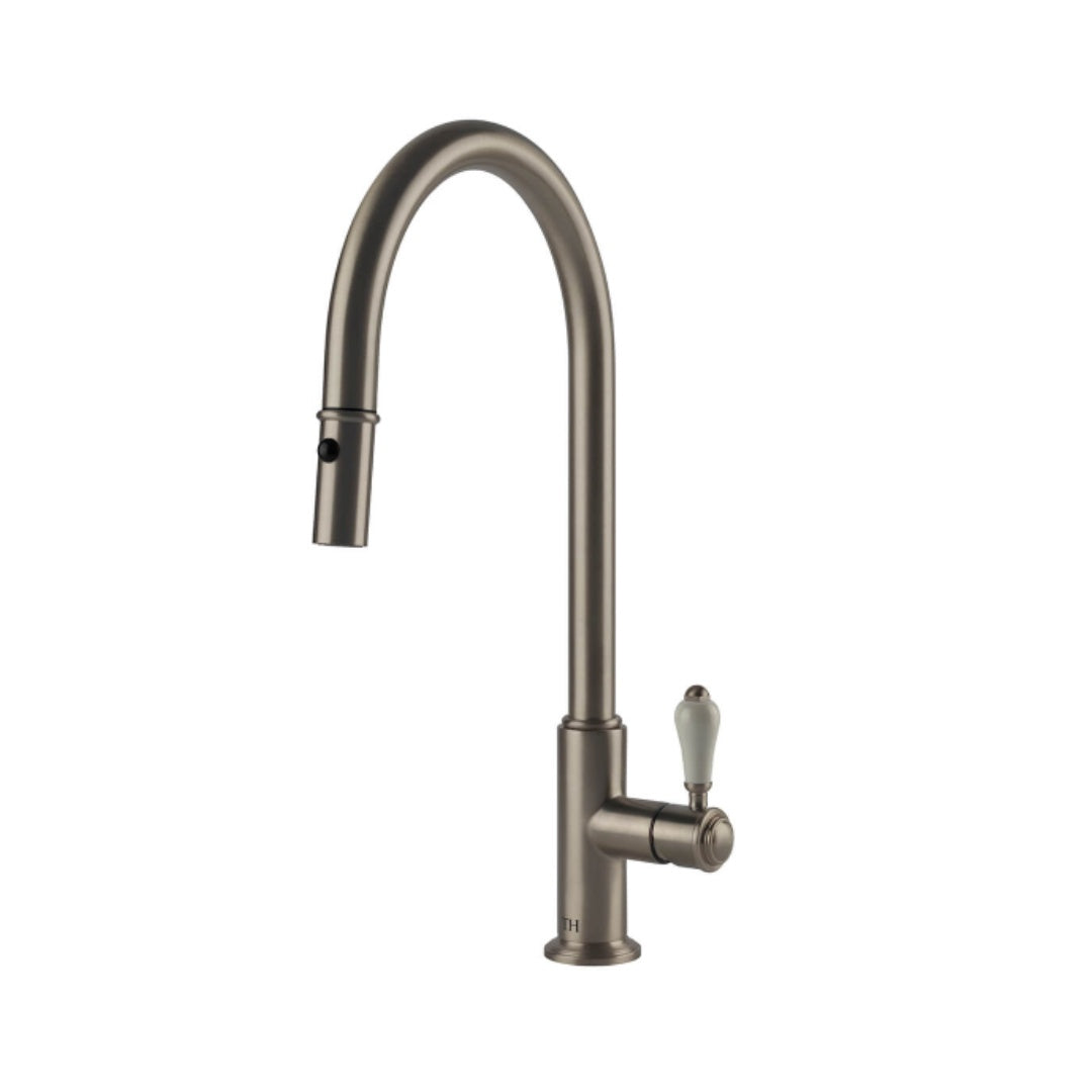 Turner Hastings Ludlow Pull Out Sink Mixer - Brushed Nickel - LU108PM-BN