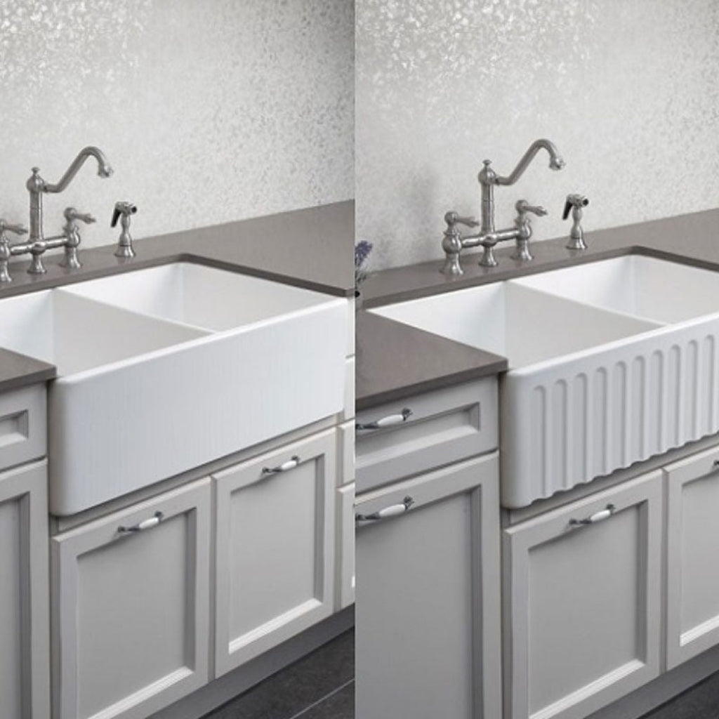 Turner Hastings NOVI 85x46 Sink - Ribbed Front - NO85FS