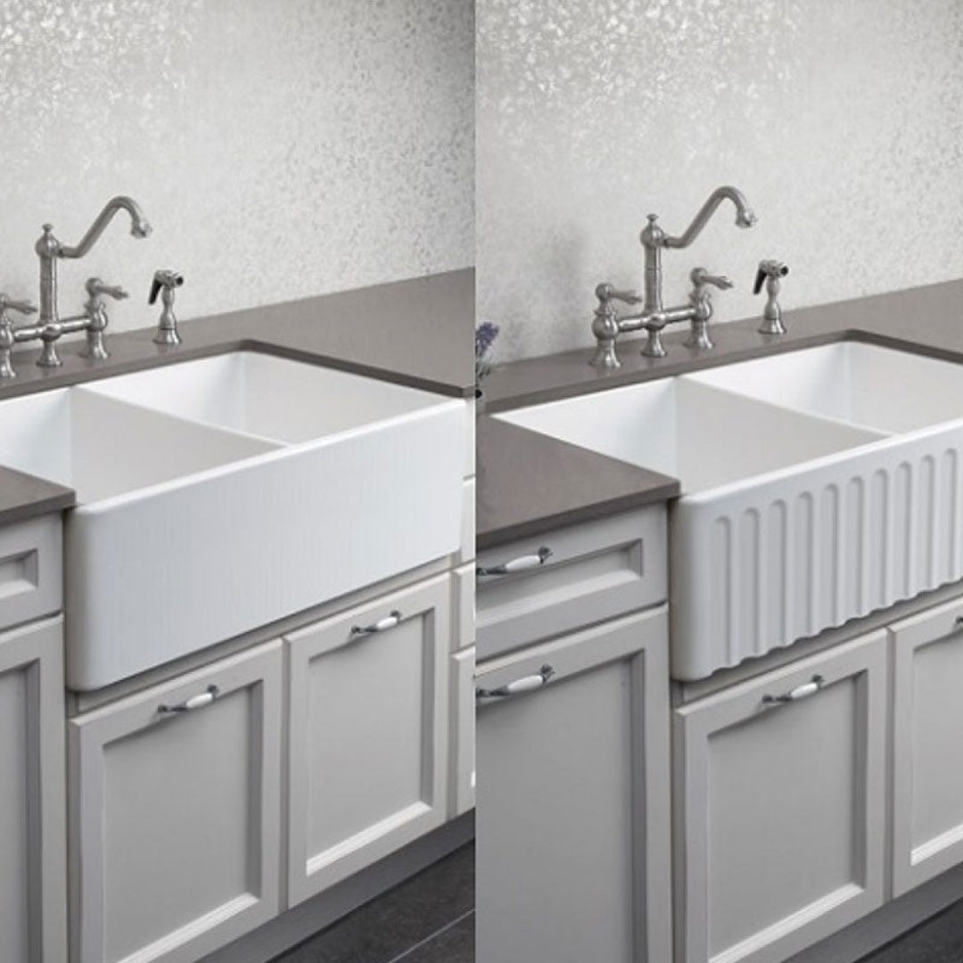 Turner Hastings NOVI 85x46 Sink - Ribbed Front - NO85FS