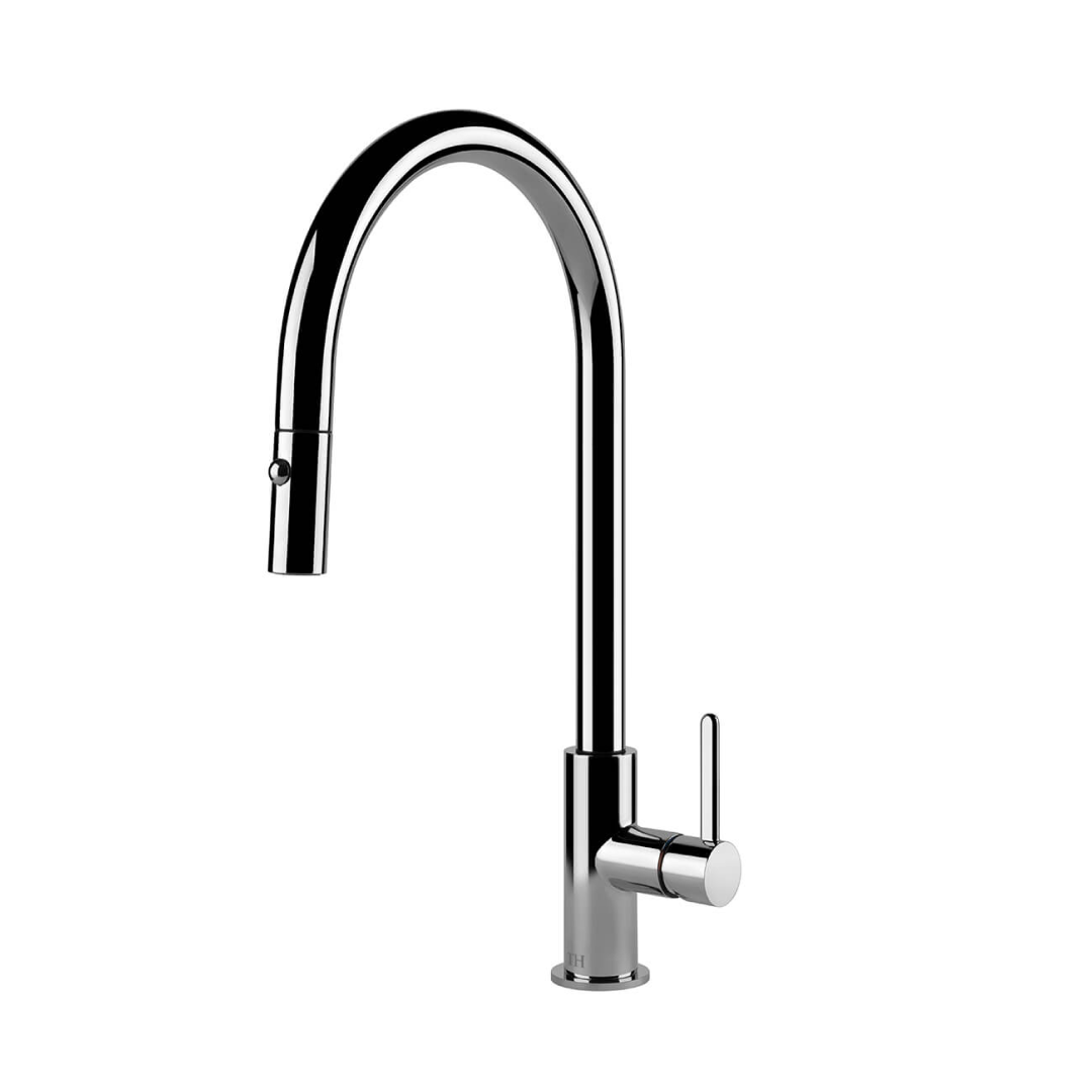 Turner Hastings Naples Pull Out Sink Mixer - Chrome - NA301PM-CH