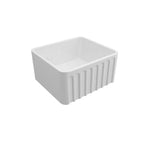 Turner Hastings Novi 50 x 46 Fine Fireclay Butler Sink Gloss White - NO50FS
