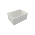 Turner Hastings Novi 60 x 46 Fine Fireclay Butler Sink Matte White - Flat/Ribbed - NO603FS-MW