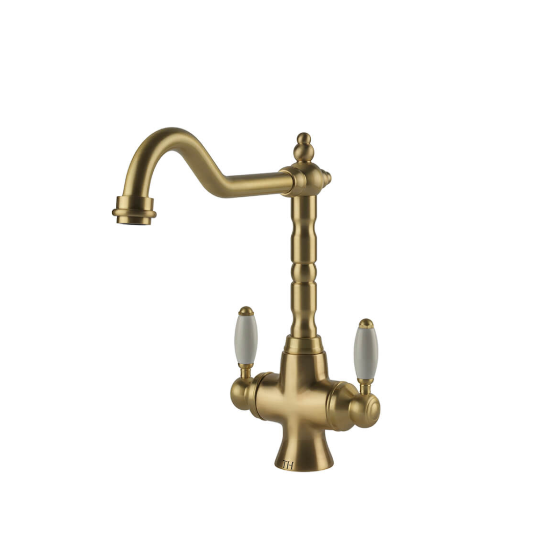 Turner Hastings Providence Double Tap - Brushed Brass - PR403DM-BB