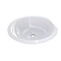 Victoria + Albert Kaali 48 Under Counter Basin with Overflow - QuarryCast Gloss White UB-KAA-48-IO