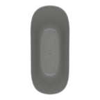 Villeroy & Boch Theano 1700 Curved Quaryl Freestanding Bath - Grey - UBQ170ANH7F200V-3S