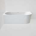 Caroma Urbane II 1700 Back to Corner Bath (Includes Overflow) - Left Hand Side Gloss White